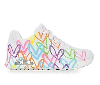 Women's Skechers Street Uno Highlight Love 177981 Wedge Sneakers