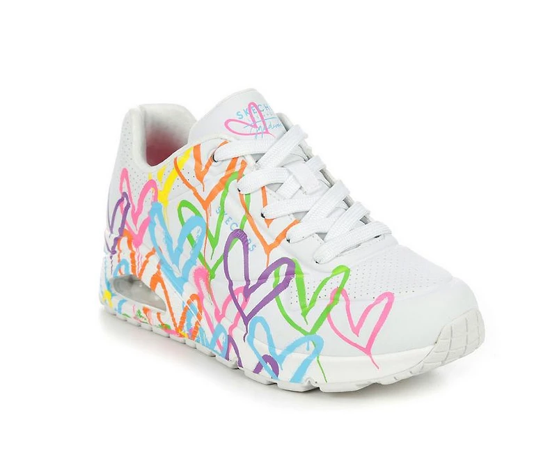 Women's Skechers Street Uno Highlight Love 177981 Wedge Sneakers