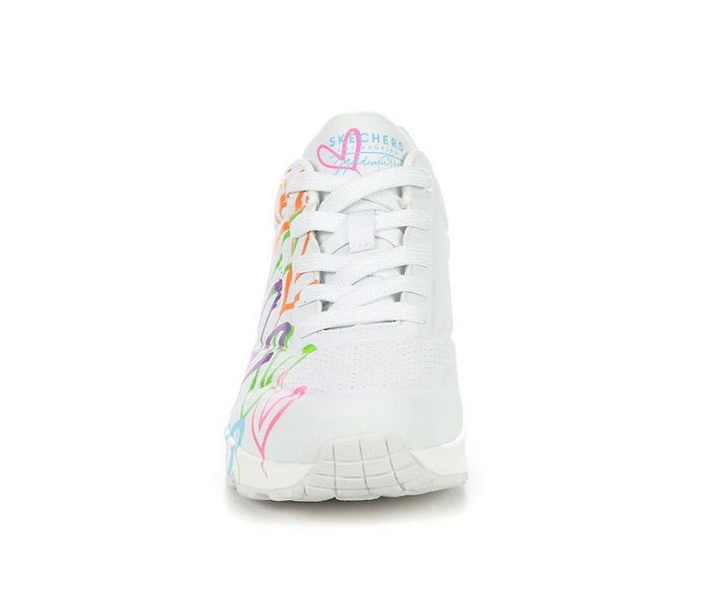 Women's Skechers Street Uno Highlight Love 177981 Wedge Sneakers