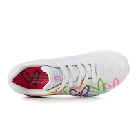 Women's Skechers Street Uno Highlight Love 177981 Wedge Sneakers