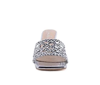 Women's London Rag Adorbs Block Heel Dress Sandals