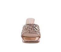 Women's London Rag Adorbs Block Heel Dress Sandals