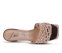 Women's London Rag Adorbs Block Heel Dress Sandals