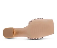 Women's London Rag Adorbs Block Heel Dress Sandals