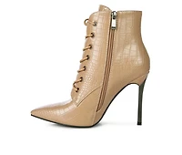 Women's London Rag Escala Heeled Ankle Booties