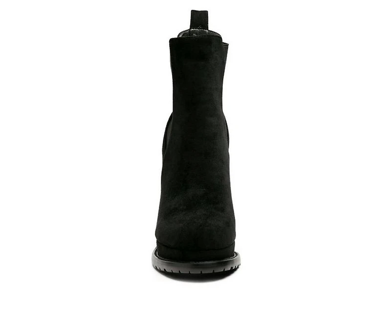 Women's London Rag Spire Platform Block Heel Booties