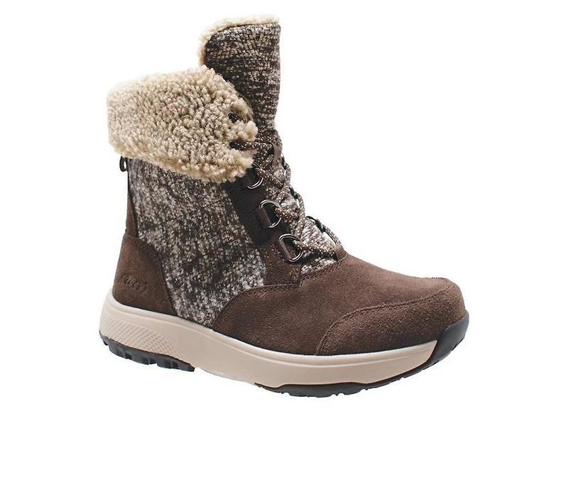 Women's Winter Tecs Fleece Lace Boots