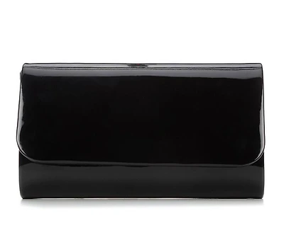 Four Seasons Handbags Patent Envelope Clutch Handbag