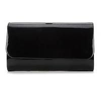 Four Seasons Handbags Patent Envelope Clutch Handbag