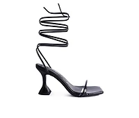 Women's London Rag Biten Berry Dress Sandals