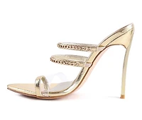 Women's London Rag Tickle Stiletto Dress Sandals