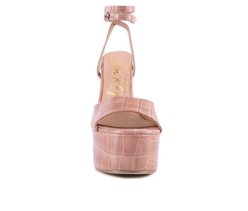 Women's London Rag Drop Dead Platform Dress Sandals