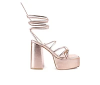 Women's London Rag Anvil Platform Block Heels
