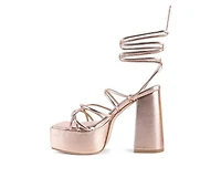 Women's London Rag Anvil Platform Block Heels