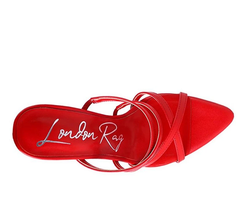 Women's London Rag Nightclub Stiletto Dress Sandals