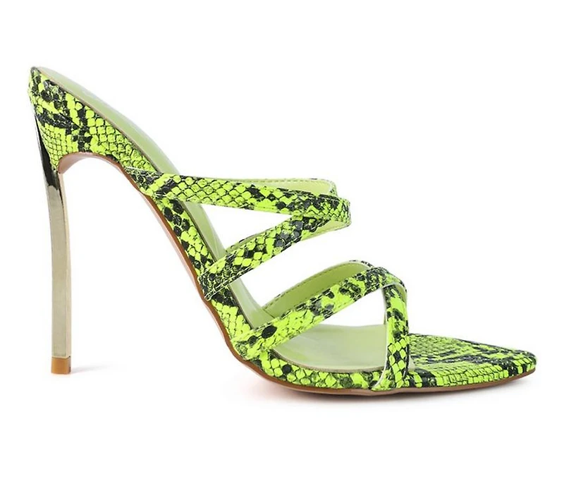 Women's London Rag Nightclub Stiletto Dress Sandals