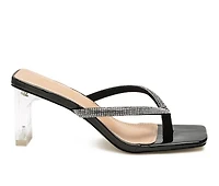 Women's London Rag Litchi Dress Sandals