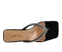 Women's London Rag Litchi Dress Sandals