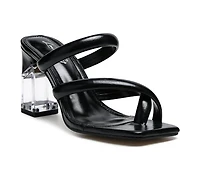 Women's London Rag Erised Block Heel Dress Sandals