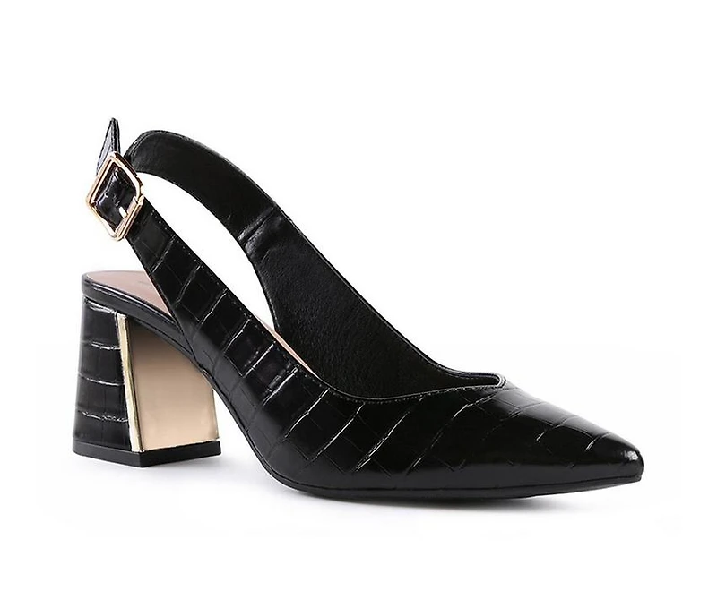 Women's London Rag Gidget Block Heel Pumps