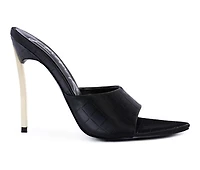 Women's London Rag Bottoms Up Stiletto Dress Sandals