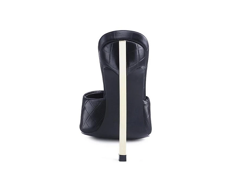 Women's London Rag Bottoms Up Stiletto Dress Sandals