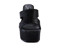 Women's London Rag PD Platform Dress Sandals