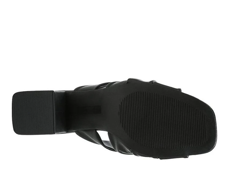 Women's London Rag Knope Block Heel Dress Sandals