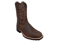 Men's AdTec 12" Steel Toe Work Western Cowboy Boots
