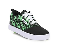 Boys' Heelys Little Kid & Big Pro 20 Minecraft Wheeled Sneakers