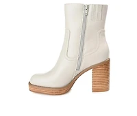 Women's Journee Collection Brittany Block Heel Booties