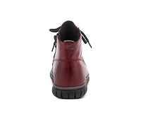 Women's SPRING STEP Mambo Lace Up Sneaker Booties