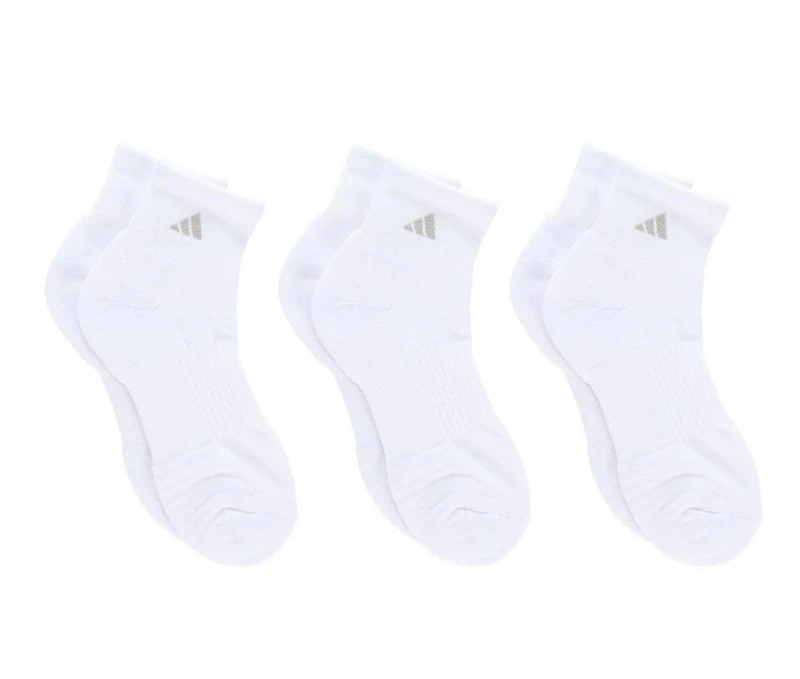 Adidas Women's 3P Cushion 3.0 Quarter Socks
