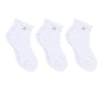 Adidas Women's 3P Cushion 3.0 Quarter Socks