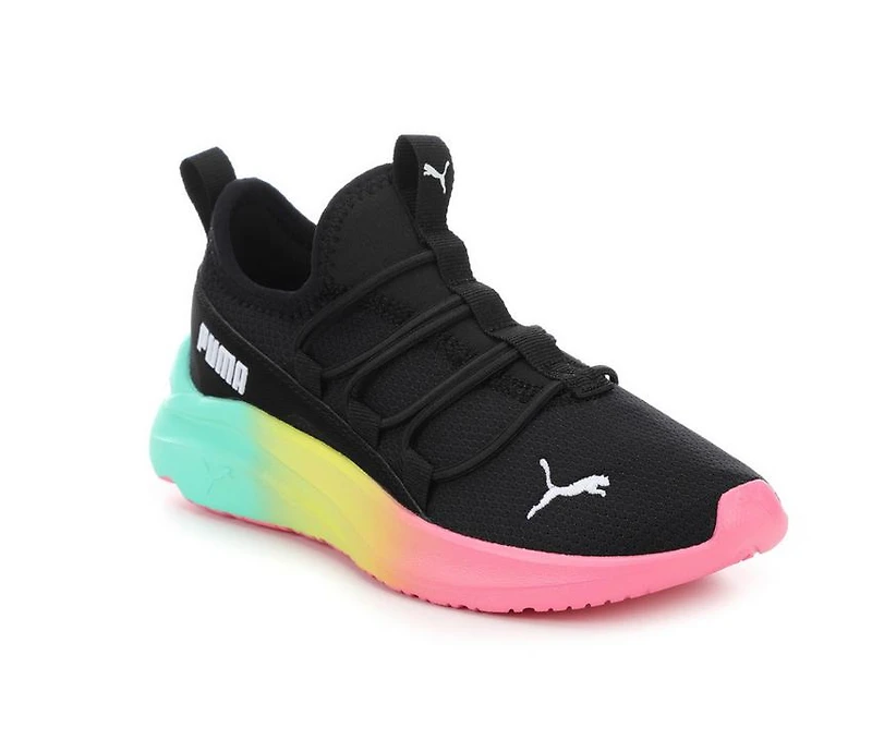 Girls' Puma Little Kid & Big SoftRide One4All Fade Running Shoes
