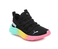 Girls' Puma Big Kid SoftRide One4All Fade Running Shoes