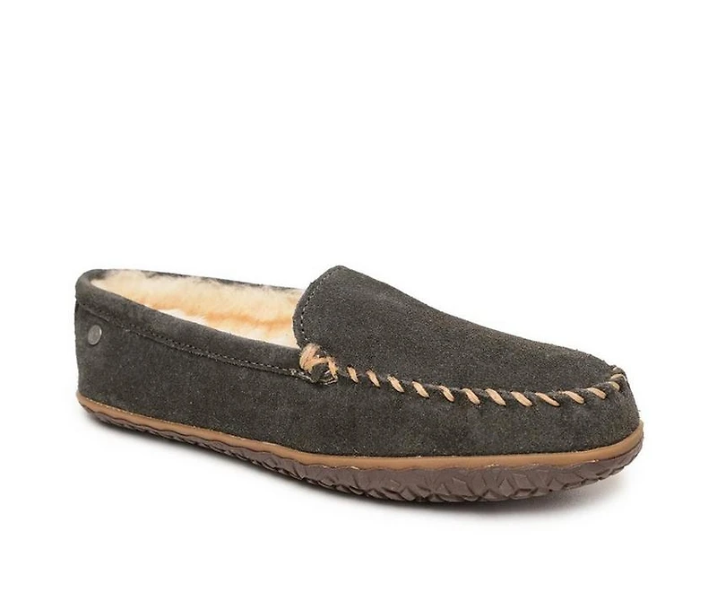 Minnetonka Men's Skeepskin Tobie Loafer Slippers