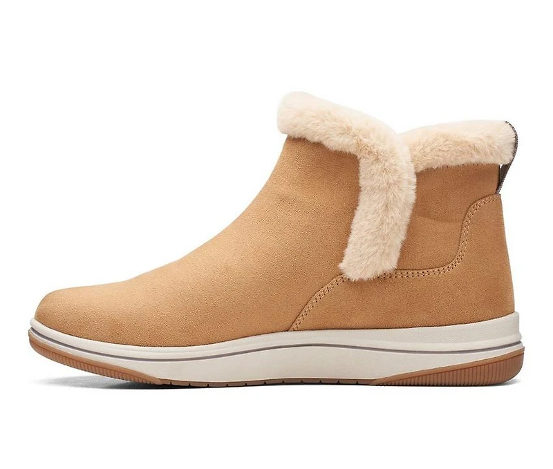 Women's Clarks Breeze Fur Winter Booties