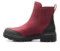 Women's Bogs Footwear Holly Zip Leather Winter Boots