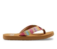 Girls' Roxy Little Kid & Big Porto Raffia Flip-Flops