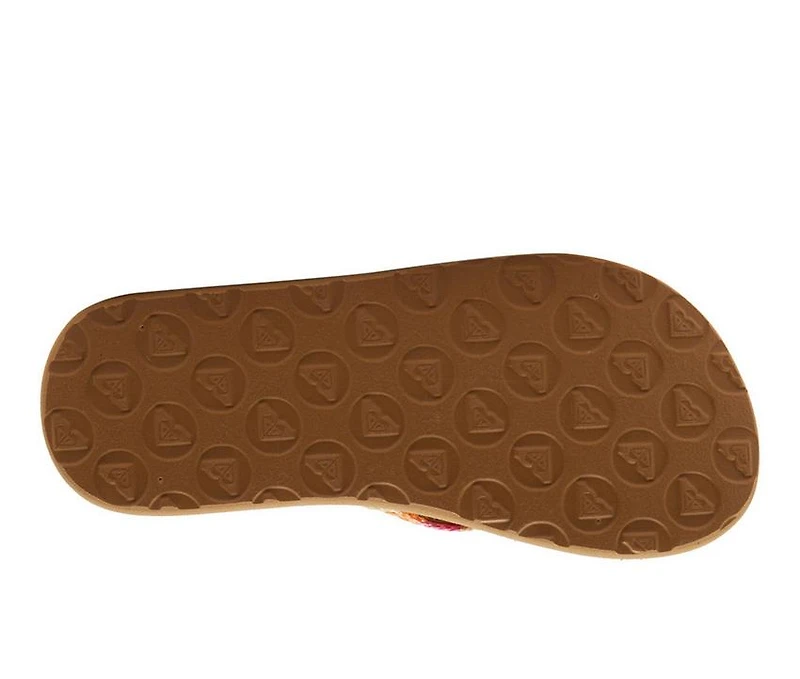 Girls' Roxy Little Kid & Big Porto Raffia Flip-Flops
