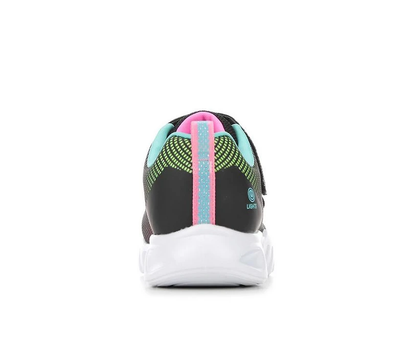 Girls' Skechers Little Kid & Big Flicker Flash Wide Width Light-Up Sneakers