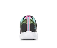 Girls' Skechers Little Kid & Big Flicker Flash Wide Width Light-Up Sneakers