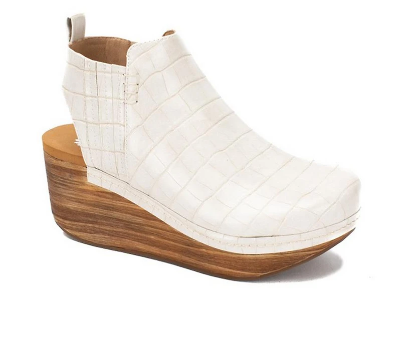 Women's Yellow Box Barty Wedge Clogs