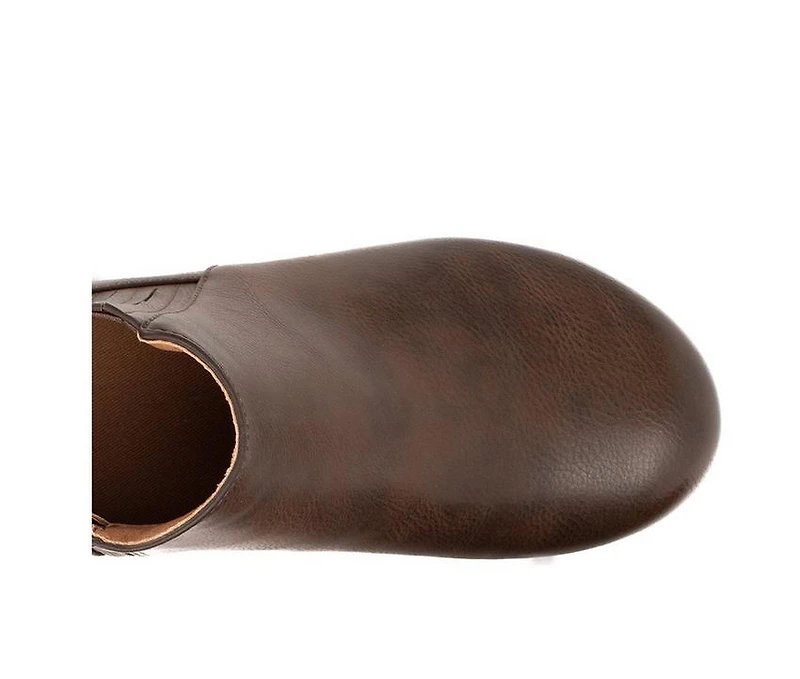 Women's Yellow Box Belin Wedge Booties