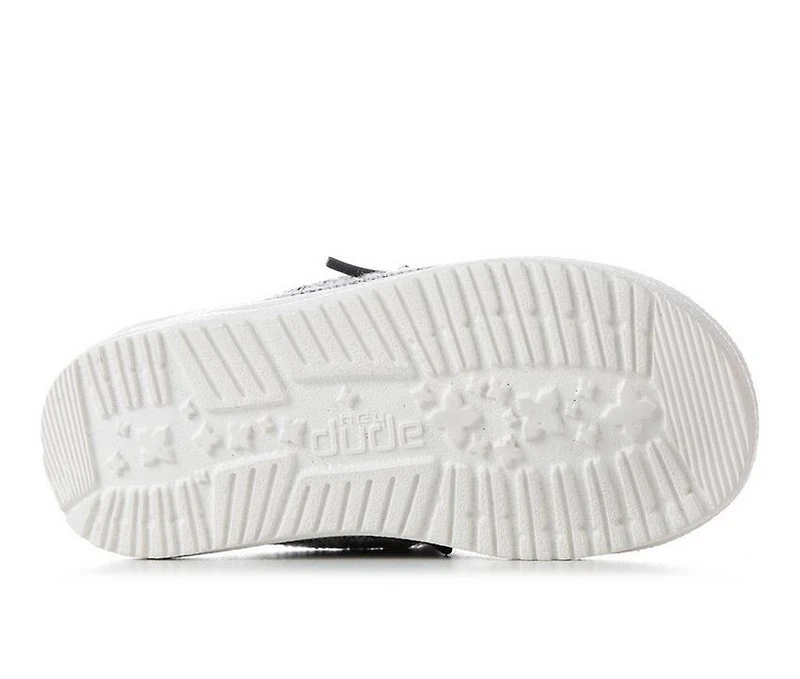 Boys' HEYDUDE Toddler Wally Youth Stretch Casual Shoes