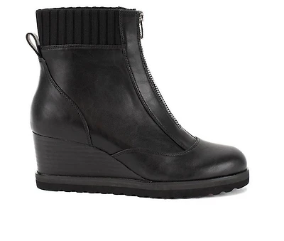 Women's Yellow Box Corado Wedge Booties
