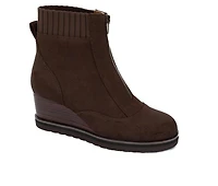 Women's Yellow Box Corado Wedge Booties