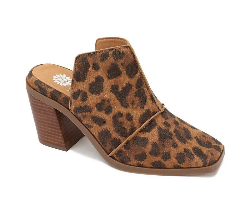 Women's Yellow Box Marissa Block Heels