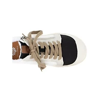 Women's Yellow Box Parrott High Top Fashion Sneakers